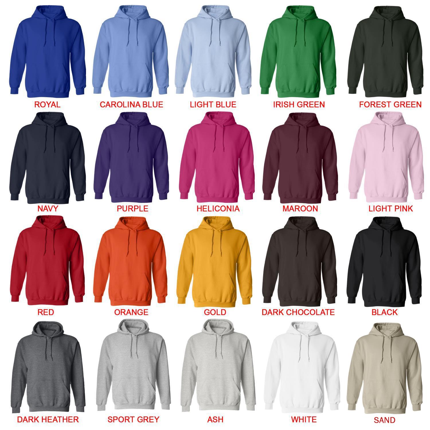 hoodie color chart - Eighty Six Merch
