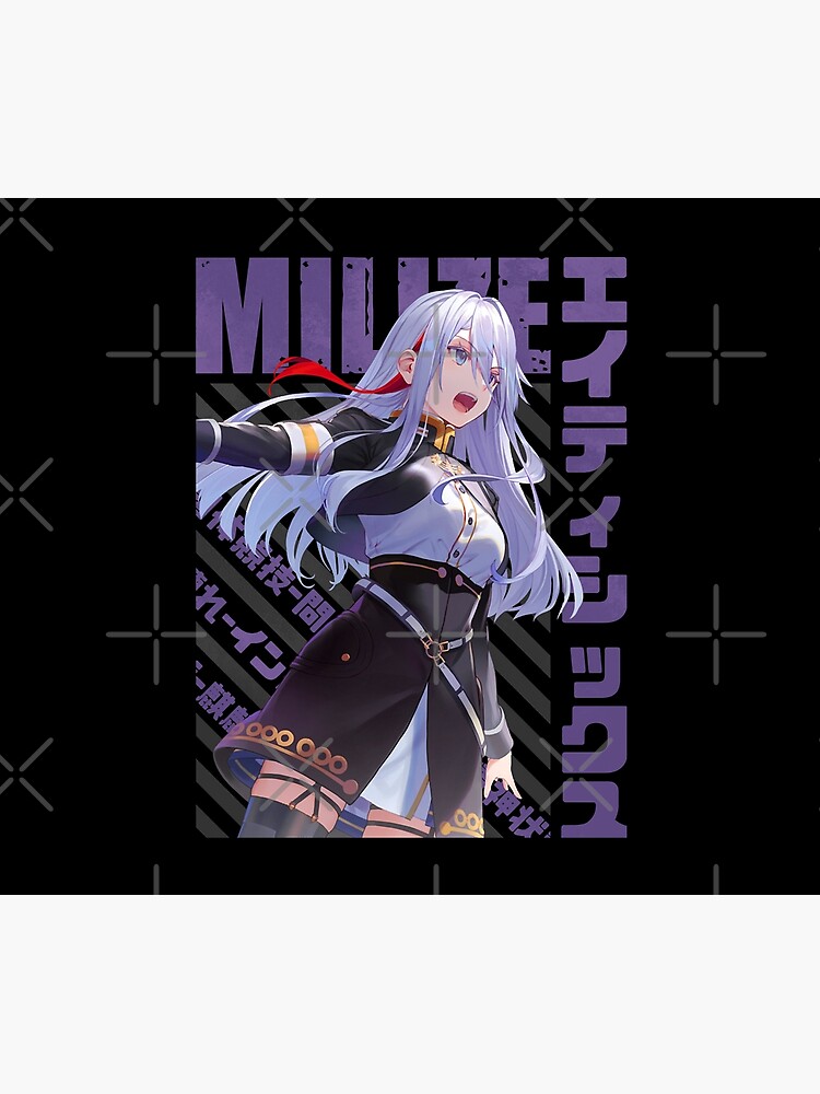 Milize Hot Anime Throw Pillow - Image 2