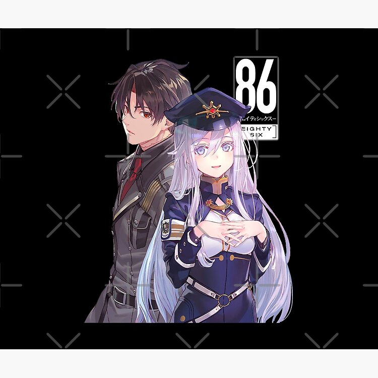 Eighty Six Milize And Shinei Anime Tote Bag - Image 2