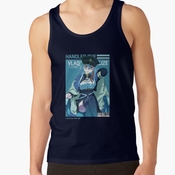 Vladilena Milize 86 Eighty Six Anime Tank Top - Image 5