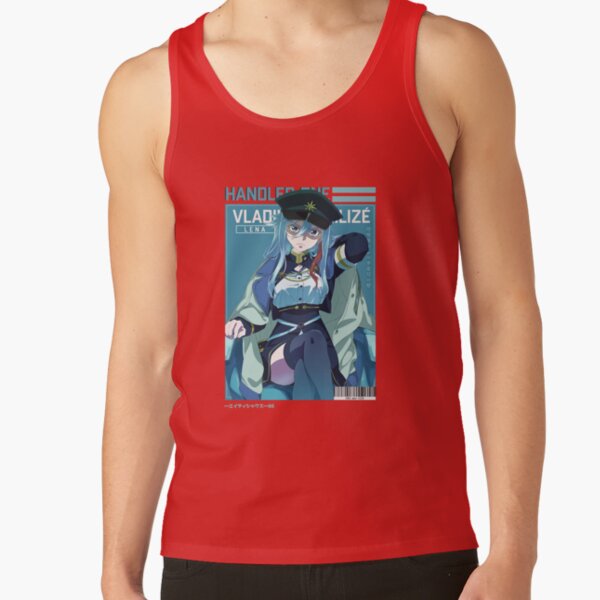 Vladilena Milize 86 Eighty Six Anime Tank Top - Image 4