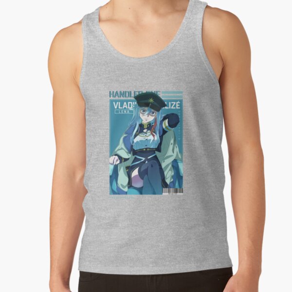 Vladilena Milize 86 Eighty Six Anime Tank Top - Image 3