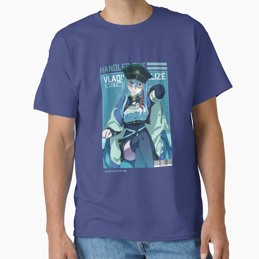 Vladilena Milize 86 Eighty Six Anime T-shirt - Image 4