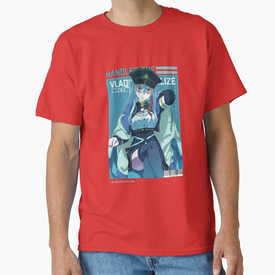 Vladilena Milize 86 Eighty Six Anime T-shirt - Image 5
