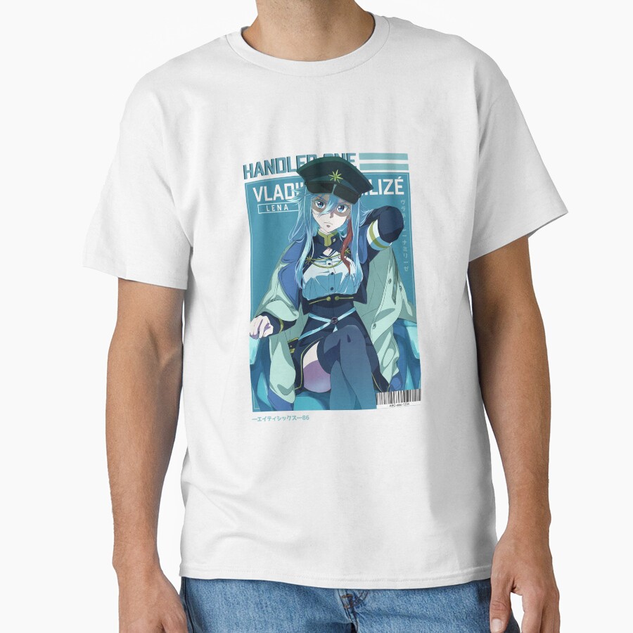 Vladilena Milize 86 Eighty Six Anime T-shirt - Image 2