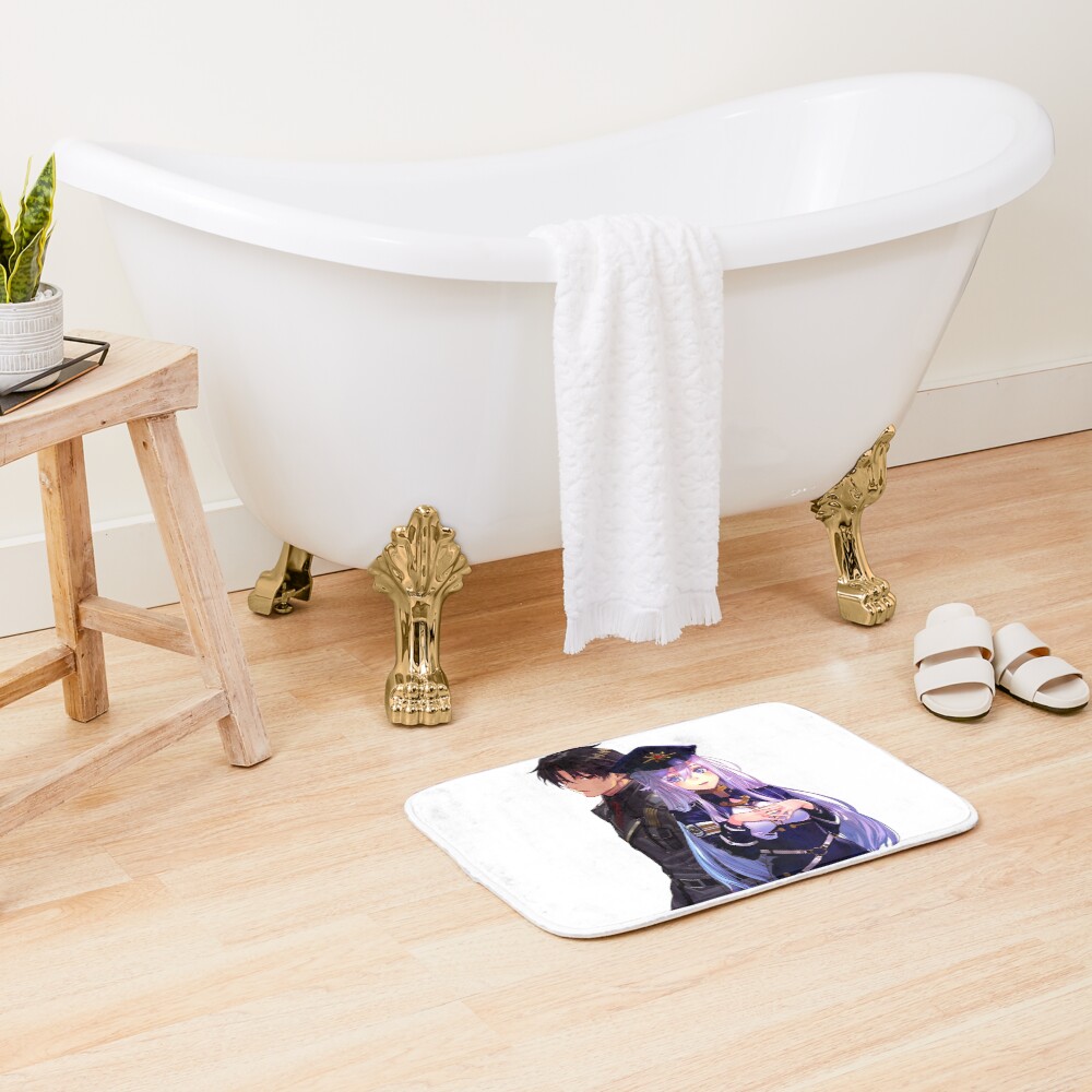 Eighty Six Vladilena And Shinei Cute Bath Mat - Image 2