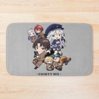 Eighty Six Chibi Anime Bath Mat