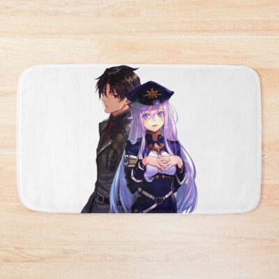 Eighty Six Vladilena And Shinei Cute Bath Mat