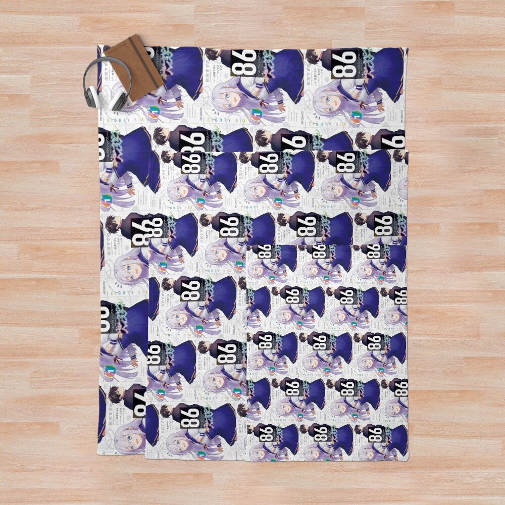 Eighty Six Hot Manga Throw Blanket - Image 3