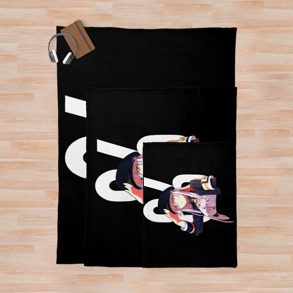 Lena Hot Manga Eighty Six Throw Blanket - Image 3