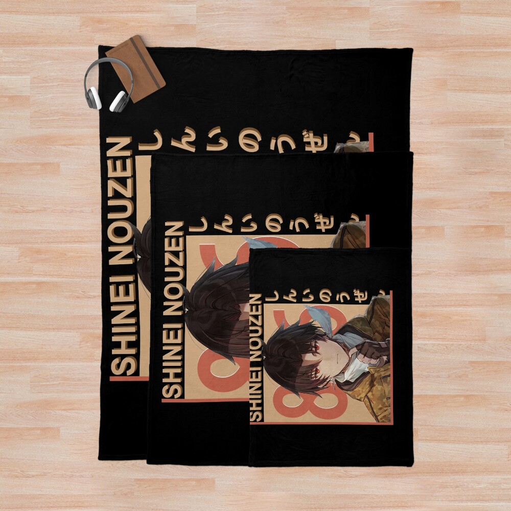 Eighty Six Manga Shinei Throw Blanket - Image 3