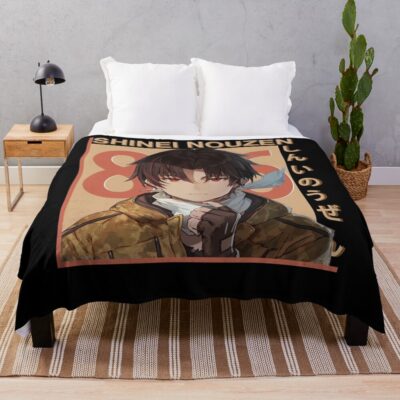 Eighty Six Manga Shinei Throw Blanket