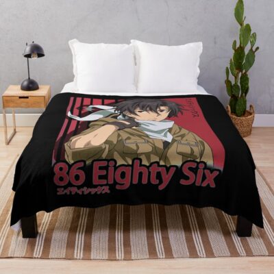 Eighty Six Anime Shinei Throw Blanket