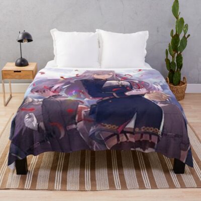 Eighty Six Graphic Throw Blanket