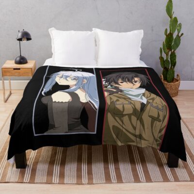 Eighty Six Vladilena Milize Shinei Nouzen Throw Blanket