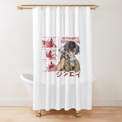 Eighty Six Shinei Nouzen Shin Decisive Shower Curtain
