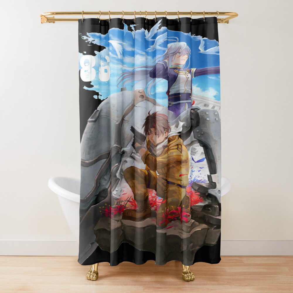 Eighty Six 86 Limited Edition Shower Curtain