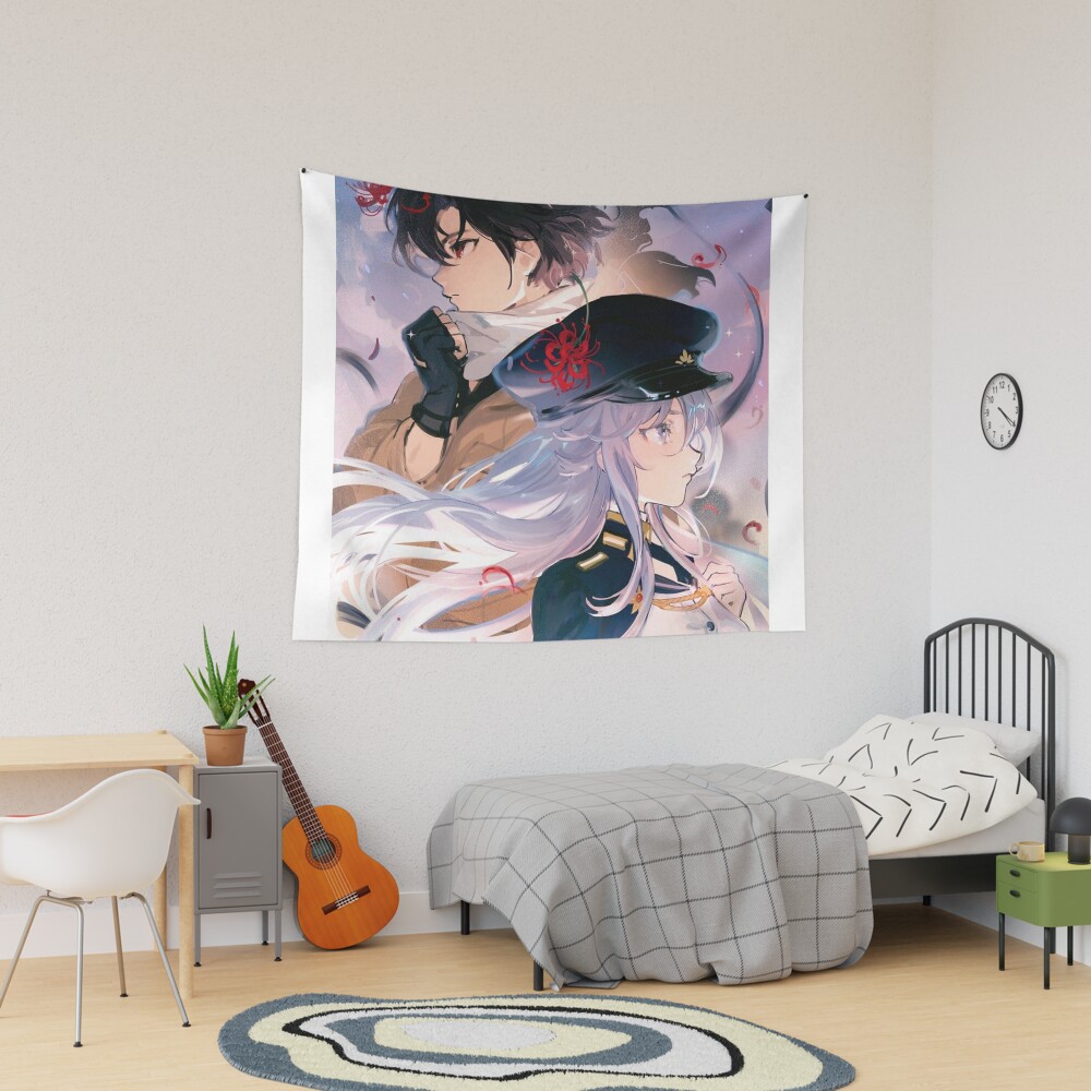 Lena And Shin Eighty Six Tapestry