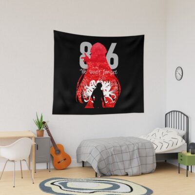 Eighty Six Anime Quote Tapestry