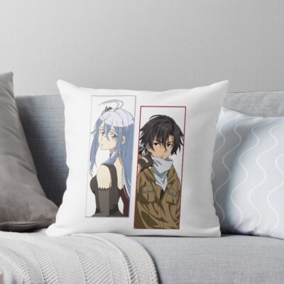 Eighty Six Shinei and Milize Throw Pillow