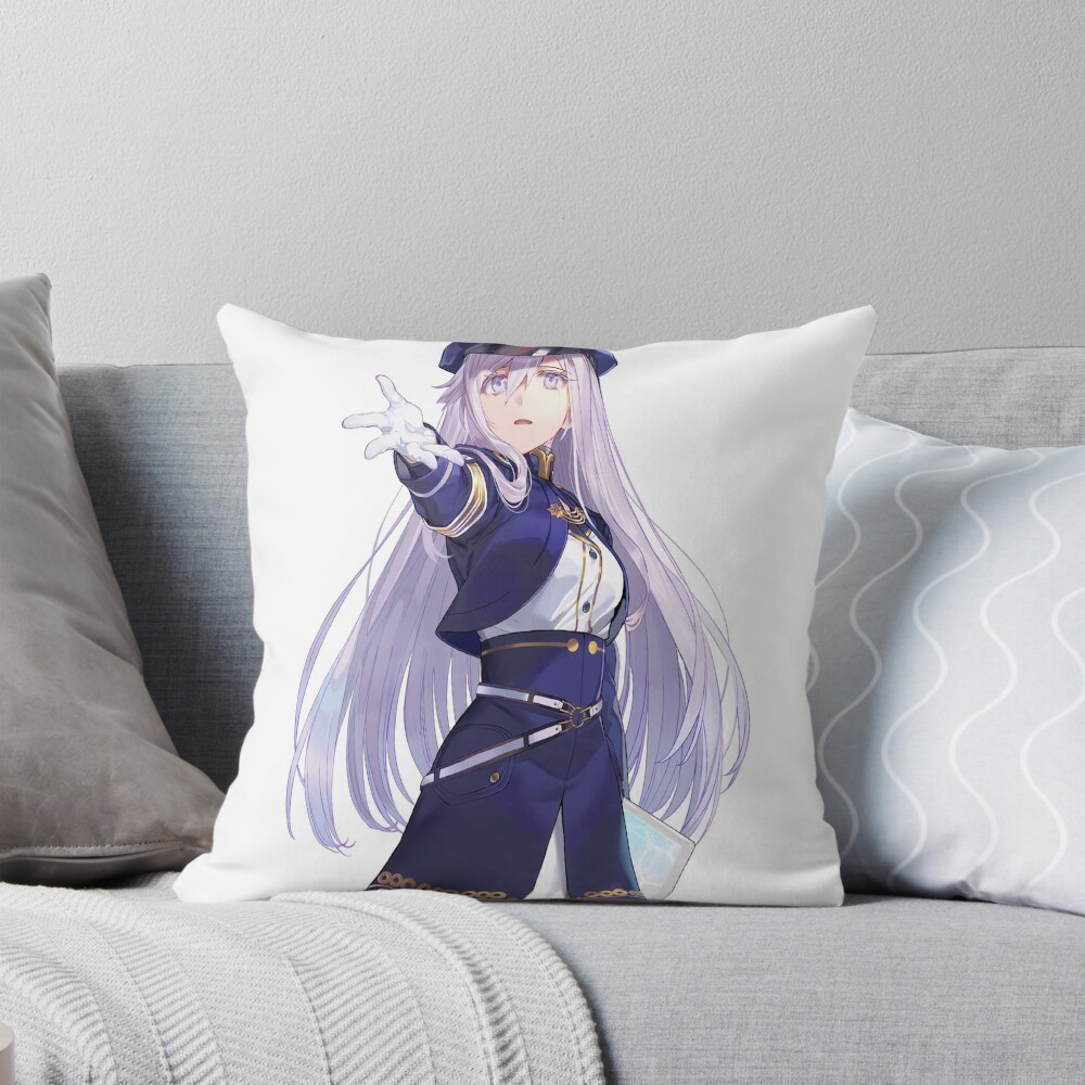 Eighty Six Lena Illustrator Throw Pillow