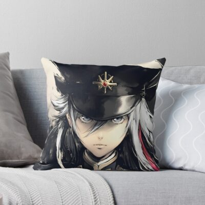 Vladilena Milize Hot Anime Throw Pillow
