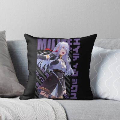 Milize Hot Anime Throw Pillow