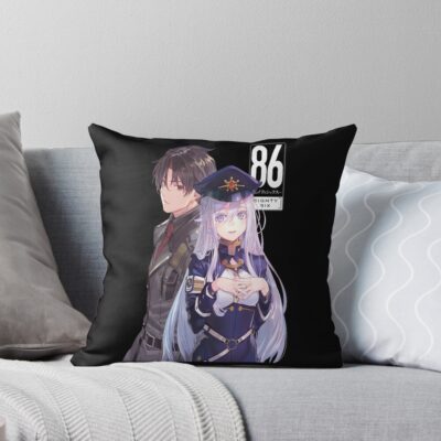 Eighty Six Lena And Shinei Throw Pillow
