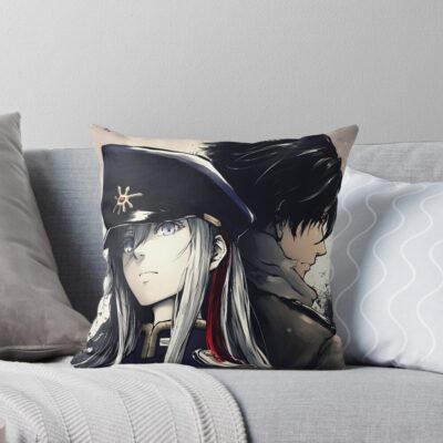 Vladilena Milize And Shinei Nouzen Throw Pillow